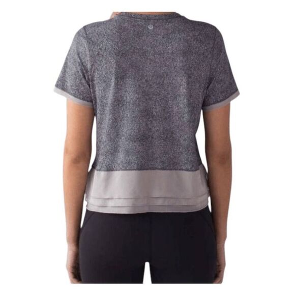 LULULEMON ATHLETICA Sole Training Short Sleeve (UV Protection) Size 8 - Picture 2 of 7